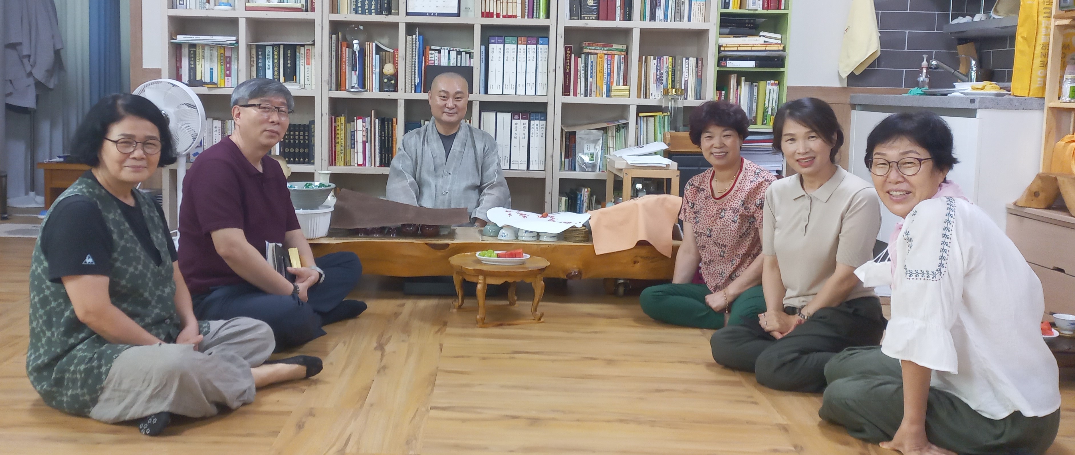 사찰방문(스님과의 차담)