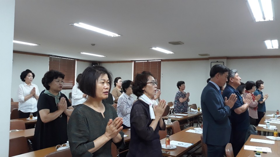 제9회 자비도량참법5일기도 법회 선우 발대식